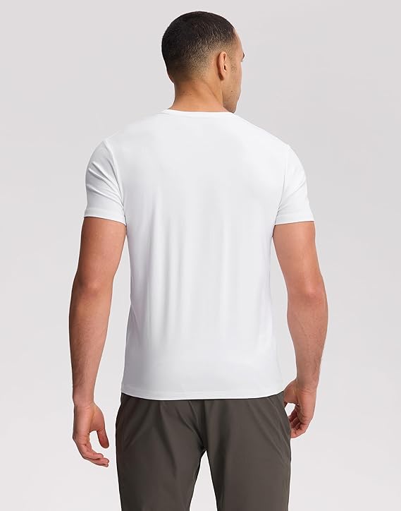 Premium 100% Cotton  White Crew Neck T-Shirt – Everyday Comfort &amp; Style,Unisex